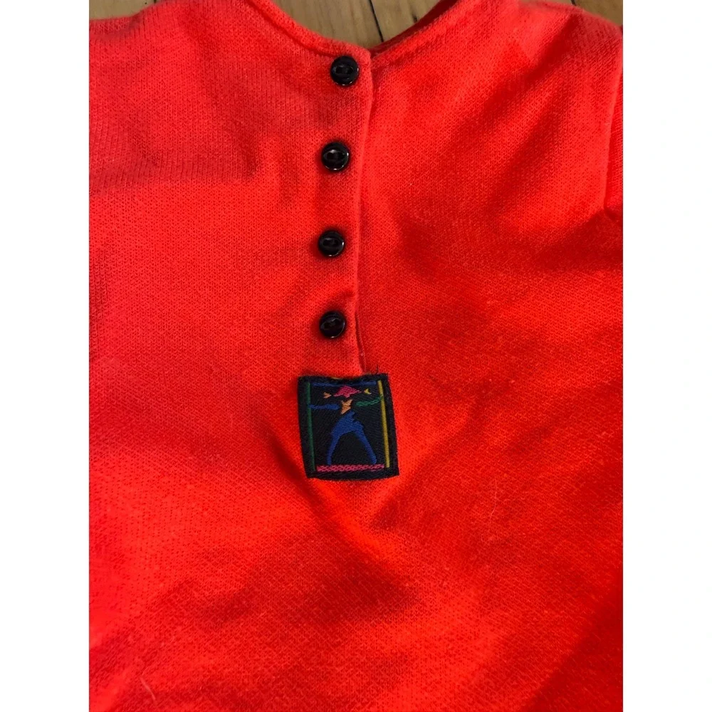 Vintage 1996 American Girl Pleasant Company Red Fleece Doll Nightgown 18 Inch
